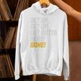 Baseball Player Get Up Get Outta Here Gone Home Run Unisex Hoodie Baseball Player Get Up Get Outta Here Gone Home Run Unisex Hoodie