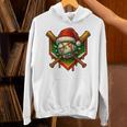 Baseball Xmas Christmas Baseball Ice Cream Drip Boys Unisex Hoodie Baseball Xmas Christmas Baseball Ice Cream Drip Boys Unisex Hoodie