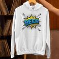 Beer Is My Superpower Comic Book Unisex Hoodie