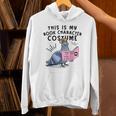 This Is My Book Character Costume Pigeon Kids Reading Unisex Hoodie