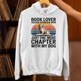 Book Lover Golden Retriever Mom Just One More Chapter Unisex Hoodie