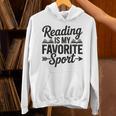 Book Lover Saying Humor Reading Is My Favorite Sport Unisex Hoodie Book Lover Saying Humor Reading Is My Favorite Sport Unisex Hoodie