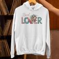 Book Lover Vintage Bookworm Floral Reading Women Girls Unisex Hoodie
