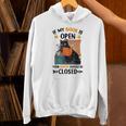If My Book Is Open Your Mouth Should Be Closed Unisex Hoodie If My Book Is Open Your Mouth Should Be Closed Unisex Hoodie