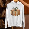 Book Pumpkin Autumn Halloween Literary Readers Unisex Hoodie