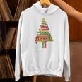 Books Christmas Tree Xmas Librarian Book Lovers Pajama Unisex Hoodie Books Christmas Tree Xmas Librarian Book Lovers Pajama Unisex Hoodie