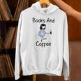 Books And Coffee Girl Unisex Hoodie