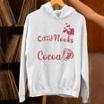 Books Cozy Nooks And Hot Cocoa Cute Fall Booklover Unisex Hoodie Books Cozy Nooks And Hot Cocoa Cute Fall Booklover Unisex Hoodie