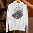 Books Rock Rock'n Roll Science Of Reading Teachers Guitar Unisex Hoodie