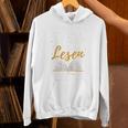 Books Saying Die Tut Nichts Die Will Nur Lesen Unisex Hoodie