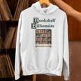 Bookshelf Wealth Billionaire Book Collector Collection Unisex Hoodie