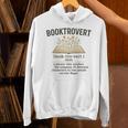 Booktrovert Definition Aesthetic Book Lovers Men Women Kids Unisex Hoodie