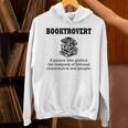 Booktrovert Definition Book Lover Bookworm Bookish Reading Unisex Hoodie