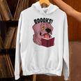 BOOOKS Zombie Dog Reading a Book Halloween Teacher Men Women Kids Unisex Hoodie BOOOKS Zombie Dog Reading a Book Halloween Teacher Men Women Kids Unisex Hoodie