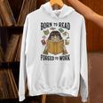Born To Read Forced To Work Reading Book Lover Unisex Hoodie
