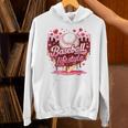 Boys Valentine Baseball Lifestyle Home Plate Ice-Cream Drip Unisex Hoodie