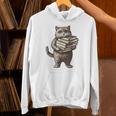 Cat Book Lover Reading Men Women Kids Unisex Hoodie