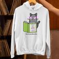 Cats And Books Happiness Cartoon Cat Pun For Women Unisex Hoodie Cats And Books Happiness Cartoon Cat Pun For Women Unisex Hoodie