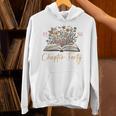 Chapter Forty 1986 40th Birthday Wildflower Book 40 Year Old Unisex Hoodie
