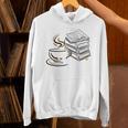 Coffee And Books Lover Bookworm Reading Library Fan Unisex Hoodie