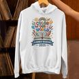 Color Our World Summer Reading 2025 Book Wildflowers Unisex Hoodie