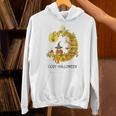 Cozy Halloween Coloring Book Adult Coloring Unisex Hoodie Cozy Halloween Coloring Book Adult Coloring Unisex Hoodie
