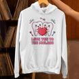 Cute Dentist Valentine Love You To The Molars Teeth Pun Raglan Baseball Tee Unisex Hoodie Cute Dentist Valentine Love You To The Molars Teeth Pun Raglan Baseball Tee Unisex Hoodie