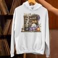 Cute Halloween Bookshelf Premium Tri-Blend Unisex Hoodie Cute Halloween Bookshelf Premium Tri-Blend Unisex Hoodie