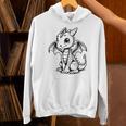 Cute Kawaii Dragon Coloring Book Art Color In Unisex Hoodie Cute Kawaii Dragon Coloring Book Art Color In Unisex Hoodie