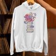 Cute Octopus Bookworm Fun Reading Tee For Book Lovers Unisex Hoodie Cute Octopus Bookworm Fun Reading Tee For Book Lovers Unisex Hoodie