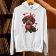 Dachshund Valentines Day Wiener Dog Lover Weenie Heart Raglan Baseball Tee Unisex Hoodie Dachshund Valentines Day Wiener Dog Lover Weenie Heart Raglan Baseball Tee Unisex Hoodie