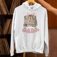 Dada Book First Chapter Birthday Family Matching Party Performance Unisex Hoodie