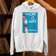 Dr Seuss The Cat In The Hat Book Cover Premium Unisex Hoodie