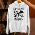 Dragons & Books Reading Unisex Hoodie
