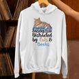 Easily Distracted By Cats And Books For Cat Lovers Men Women Kids Unisex Hoodie Easily Distracted By Cats And Books For Cat Lovers Men Women Kids Unisex Hoodie