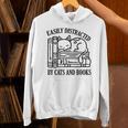 Easily Distracted By Cats And Books Shirt Cat And Book Lover Unisex Hoodie Easily Distracted By Cats And Books Shirt Cat And Book Lover Unisex Hoodie