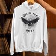 Edgar Allan Poe Nevermore The Raven Quote Literary Book Unisex Hoodie Edgar Allan Poe Nevermore The Raven Quote Literary Book Unisex Hoodie