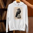 Edgar Allan Poe Raven Gothic Book Lover Unisex Hoodie
