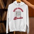 Never Enough Books Book Lover Librarian Teacher Premium Tri-Blend Unisex Hoodie