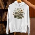 Floral Boho Flowers Books Camo Teacher Wildflowers Reading Unisex Hoodie Floral Boho Flowers Books Camo Teacher Wildflowers Reading Unisex Hoodie