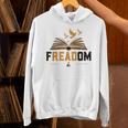 Freadom Anti Banned Books Lovers Reading Librarian Bookworm Unisex Hoodie