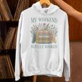 My Weekend Is Fully Booked Books Lover Unisex Hoodie