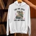 This Girl Loves Cats And Books Cat Watercolor Unisex Hoodie This Girl Loves Cats And Books Cat Watercolor Unisex Hoodie
