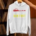 Hit Hard Run Fast Turn Left Baseball Quote Fan Coach Premium Tri-Blend Unisex Hoodie Hit Hard Run Fast Turn Left Baseball Quote Fan Coach Premium Tri-Blend Unisex Hoodie