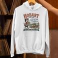 Hobart NY Book Village Of Catskills Vintage Mascot Logo Unisex Hoodie