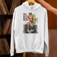 Hot Girls Read Books Spicy Bookish Girl Dark Romance Reader Unisex Hoodie Hot Girls Read Books Spicy Bookish Girl Dark Romance Reader Unisex Hoodie