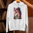 Hot Girls Read Books Spicy Dark Romance Reader Bookish Girl Unisex Hoodie Hot Girls Read Books Spicy Dark Romance Reader Bookish Girl Unisex Hoodie