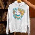 Ice Cream Baseball Mitt Drippy Scoop Baseball Sports Unisex Hoodie Ice Cream Baseball Mitt Drippy Scoop Baseball Sports Unisex Hoodie