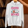 Iced Coffee & Books Reading Lover Trendy Summer Premium Tri-Blend Unisex Hoodie