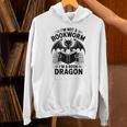 I'm Not a Bookworm I'm a Book Dragon Fantasy Readers Club Unisex Hoodie
